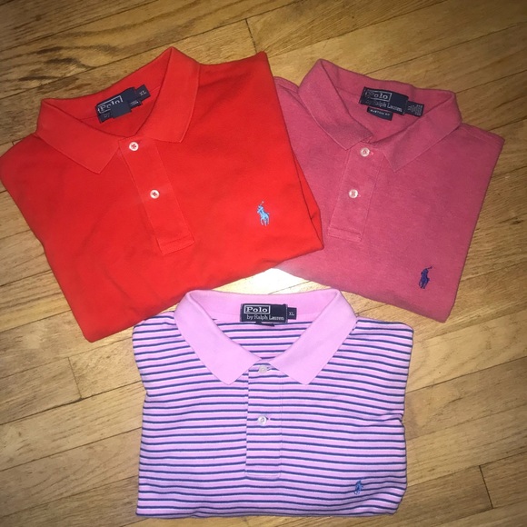 Polo Ralph Lauren Other - Bundle 3 - Polo by Ralph Lauren golf polo shirts